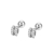 Picture of Fashion Cubic Zirconia White Stud Earrings