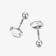 Picture of 925 Sterling Silver Party Stud Earrings with Unbeatable Quality