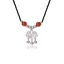 Show details for Cute Platinum Plated Pendant Necklace with Full Guarantee