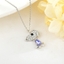 Show details for Great Value Blue Fashion Pendant Necklace with Full Guarantee