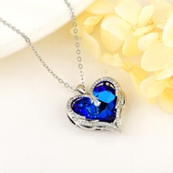 Show details for Famous Love & Heart Party Pendant Necklace