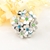Picture of Staple Flowers & Plants Delicate Fashion Ring with Fast Shipping
