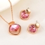 Show details for Sparkly Geometric Classic 2 Piece Jewelry Set