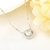 Picture of Beautiful Cubic Zirconia 925 Sterling Silver Pendant Necklace