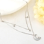 Show details for Fashion White Pendant Necklace in Flattering Style
