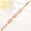 Show details for Hypoallergenic Rose Gold Plated Opal Fashion Bangle with Easy Return