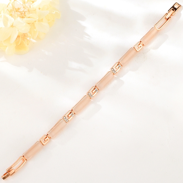 Picture of Party Rose Gold Plated Fashion Bangle with Speedy Delivery