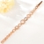 Picture of Good Opal Rose Gold Plated Fashion Bangle