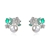 Picture of Luxury Platinum Plated Dangle Earrings with Full Guarantee