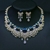 Picture of Latest Flowers & Plants Blue 2 Piece Jewelry Set