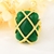 Picture of Featured Green Geometric Fashion Ring with Low Cost