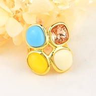 Show details for Famous Geometric Resin Fashion Ring Show details for Famous Geometric Resin Fashion Ring