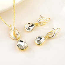 Show details for Durable Party White 2 Piece Jewelry Set