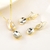 Picture of Durable Party White 2 Piece Jewelry Set