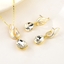 Show details for Durable Party White 2 Piece Jewelry Set