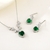 Picture of Delicate Platinum Plated 2 Piece Jewelry Set with Full Guarantee