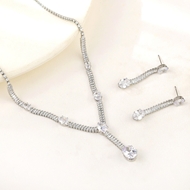 Show details for Filigree Geometric Party 2 Piece Jewelry Set