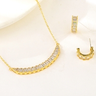 Show details for Fast Selling White Gold Plated 2 Piece Jewelry Set For Your Occasions