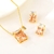Picture of Featured Yellow Cubic Zirconia 2 Piece Jewelry Set with Full Guarantee