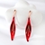 Picture of Zinc Alloy Red Dangle Earrings at Great Low Price