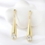 Picture of Low Price Zinc Alloy Geometric Dangle Earrings from Trust-worthy Supplier