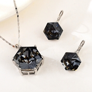 Show details for Stylish Geometric Party 2 Piece Jewelry Set