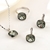 Picture of Party Platinum Plated 3 Piece Jewelry Set with Beautiful Craftmanship