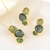 Picture of Fashionable Party Green 2 Piece Jewelry Set