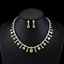 Show details for Copper or Brass Geometric 2 Piece Jewelry Set with Unbeatable Quality