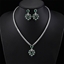 Show details for Platinum Plated Flowers & Plants 2 Piece Jewelry Set For Your Occasions