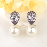 Show details for Fashion Copper or Brass Dangle Earrings in Flattering Style