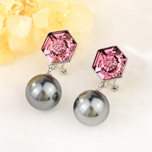 Show details for Party Copper or Brass Dangle Earrings with Fast Shipping