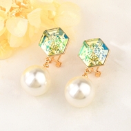 Show details for Party Geometric Dangle Earrings with Beautiful Craftmanship