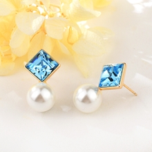 Show details for Fashion Blue Dangle Earrings For Your Occasions