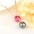 Picture of Hot Selling Pink Geometric Pendant Necklace with No-Risk Refund